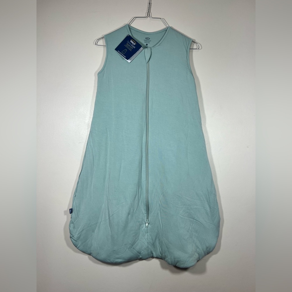Halo Sleep Sack Super Soft Bamboo Viscose XL 18-24 M Wearable Blanket Blue NWT
